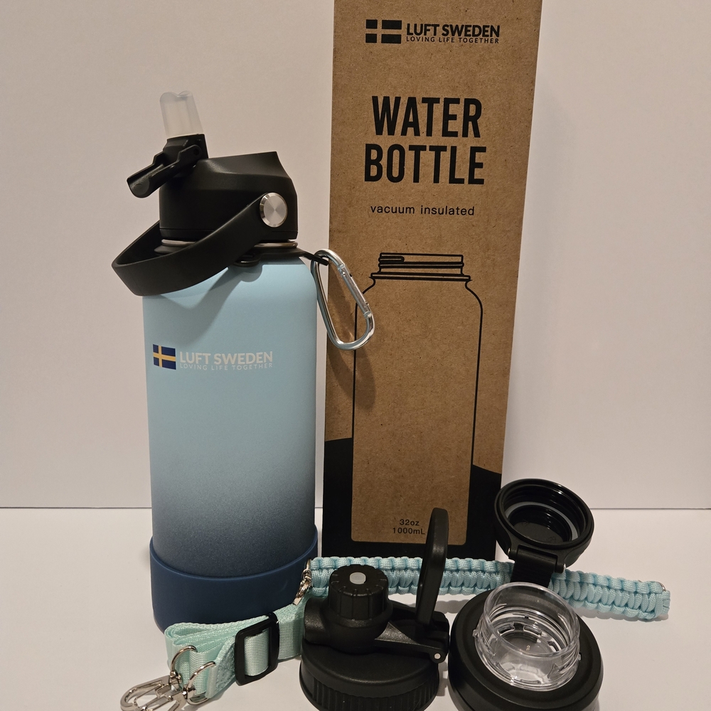Blue Water Bottle